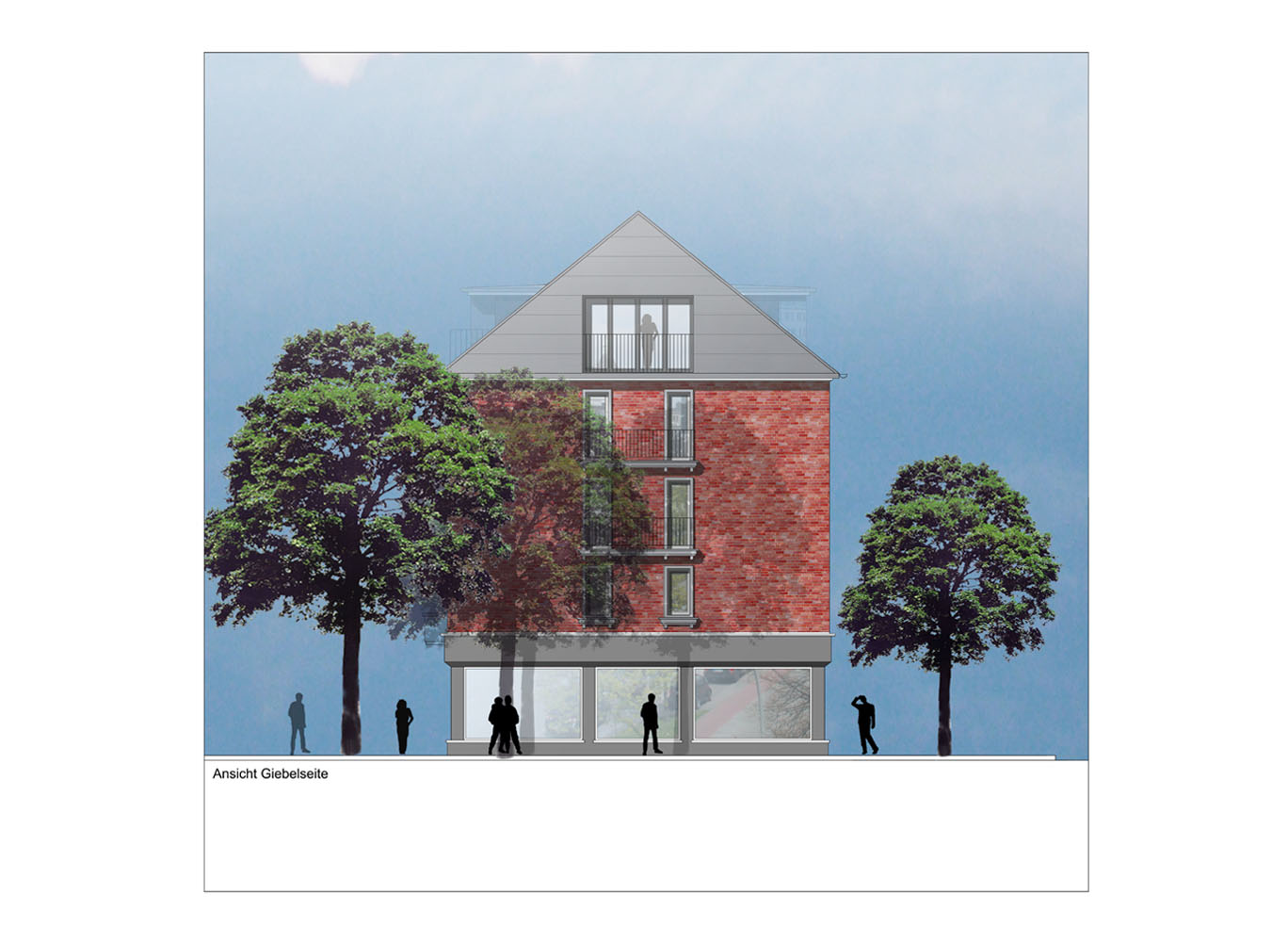 Ansicht Giebelseite