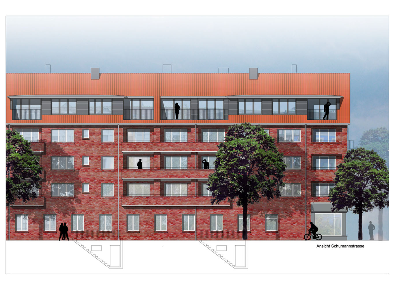 Ansicht Schumannstrasse