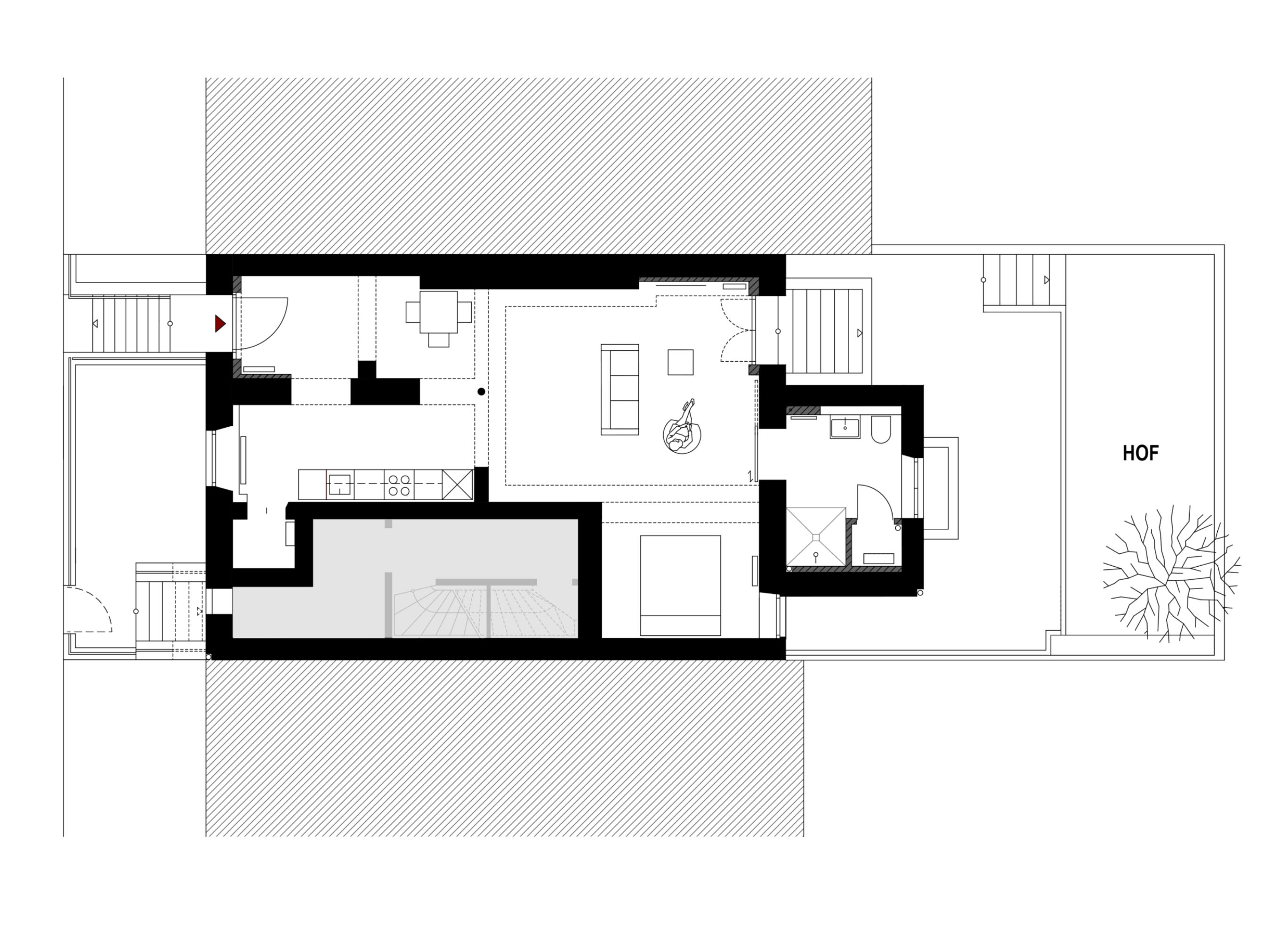 Umbau und Sanierung Souterrain- Wohnung Hamburg Mitte